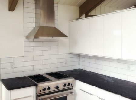 Subway Tile Kitchen Backsplash - Broadmead