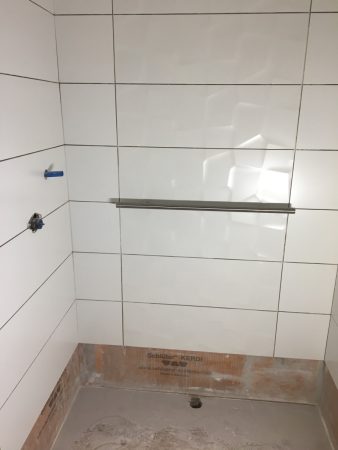 Tile Disasters & Repairs - Grab Bar Relocation - Mt. Newton