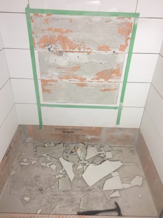 Tile Disasters & Repairs - Grab Bar Mounting Pins - Mt. Newton