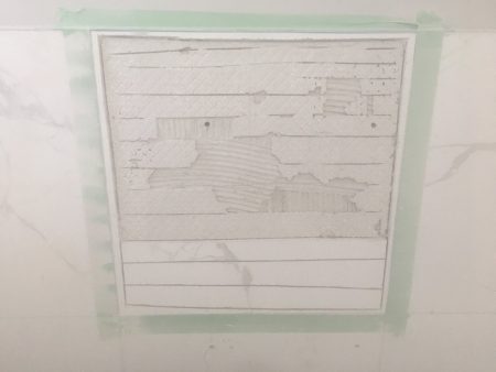 Tile Disasters & Repairs - Wrong Holes Drilled By Sparky, Tile Removed - Feltham