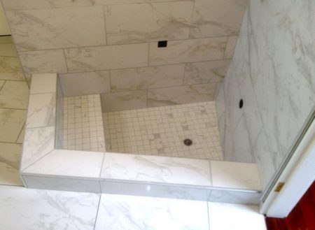 Porcelain Tile Bathtub Shower - Broadmead