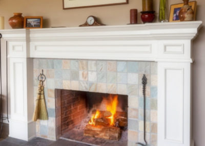 Stone Fireplace Surround and Hearth - Landsdowne - Times Colonist Photo
