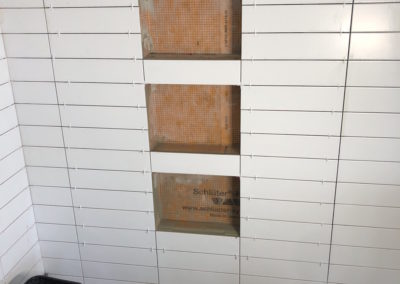 Tile Disasters & Repairs: Rebuilt Niche Boxes