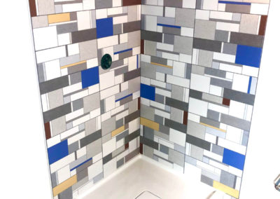 The Mondrian Tile Shower