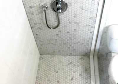 Hex Tile Shower - Cook St.